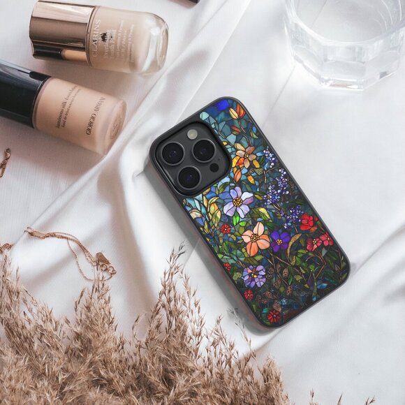 Floral Phone Cover – iPhone 16, 15 Pro, 14, Galaxy S25, S24, S24 Ultra, Pixel 9 - Picture 9 of 9